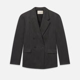 FRAME - Tweed Double Breasted Blazer