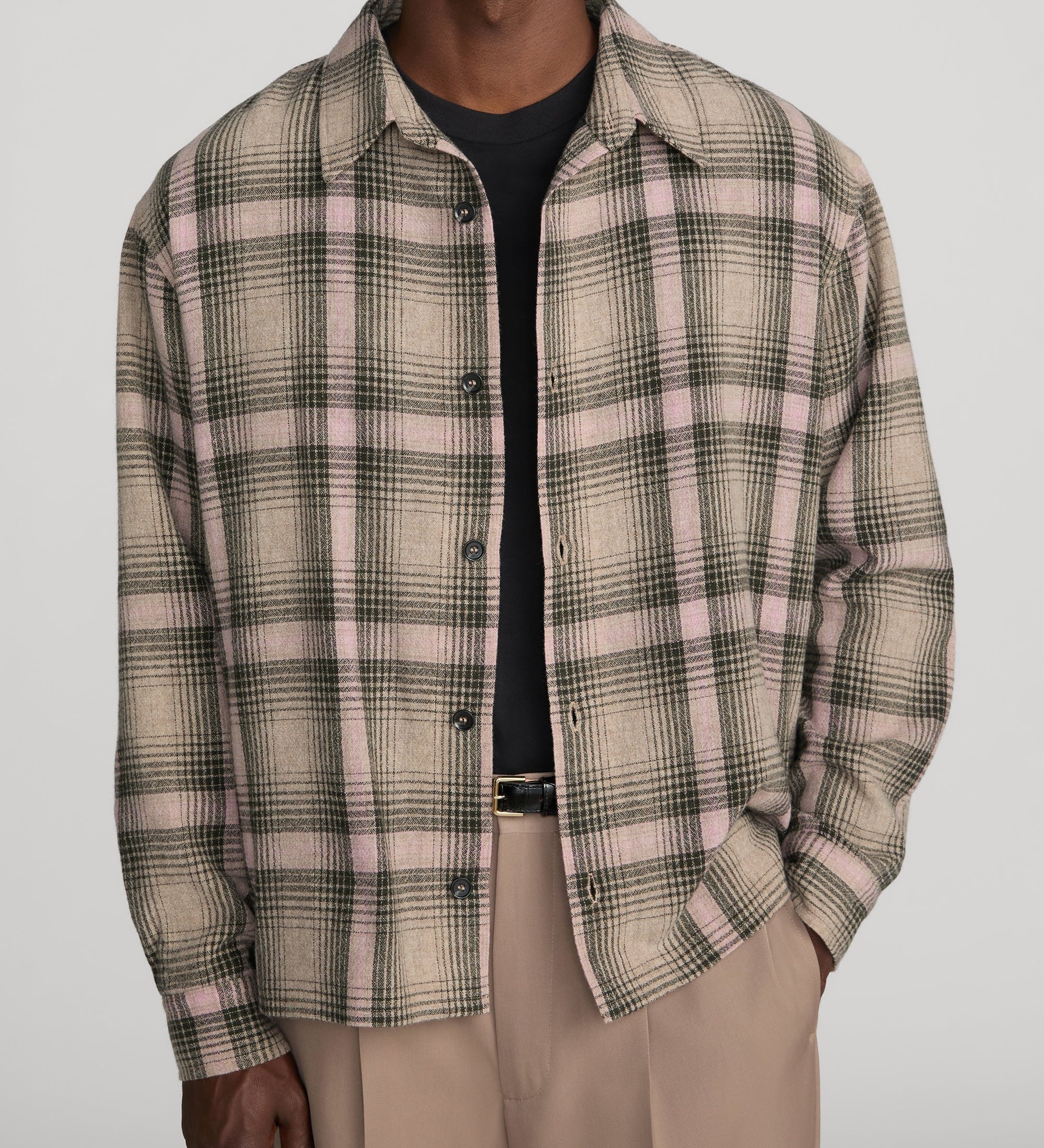 FRAME - Plaid Overshirt