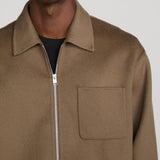 FRAME - Double Face Zip Shirt Jacket