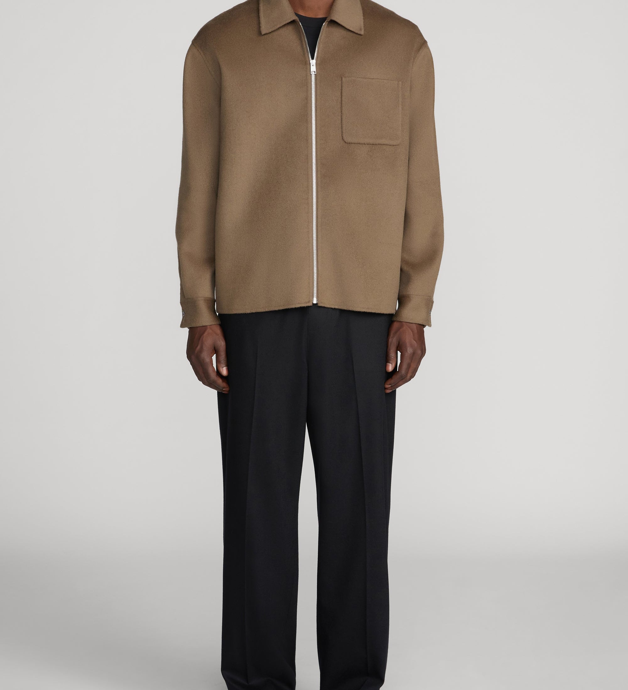 FRAME - Double Face Zip Shirt Jacket