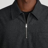 FRAME - Half Zip Overshirt