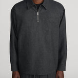 FRAME - Half Zip Overshirt