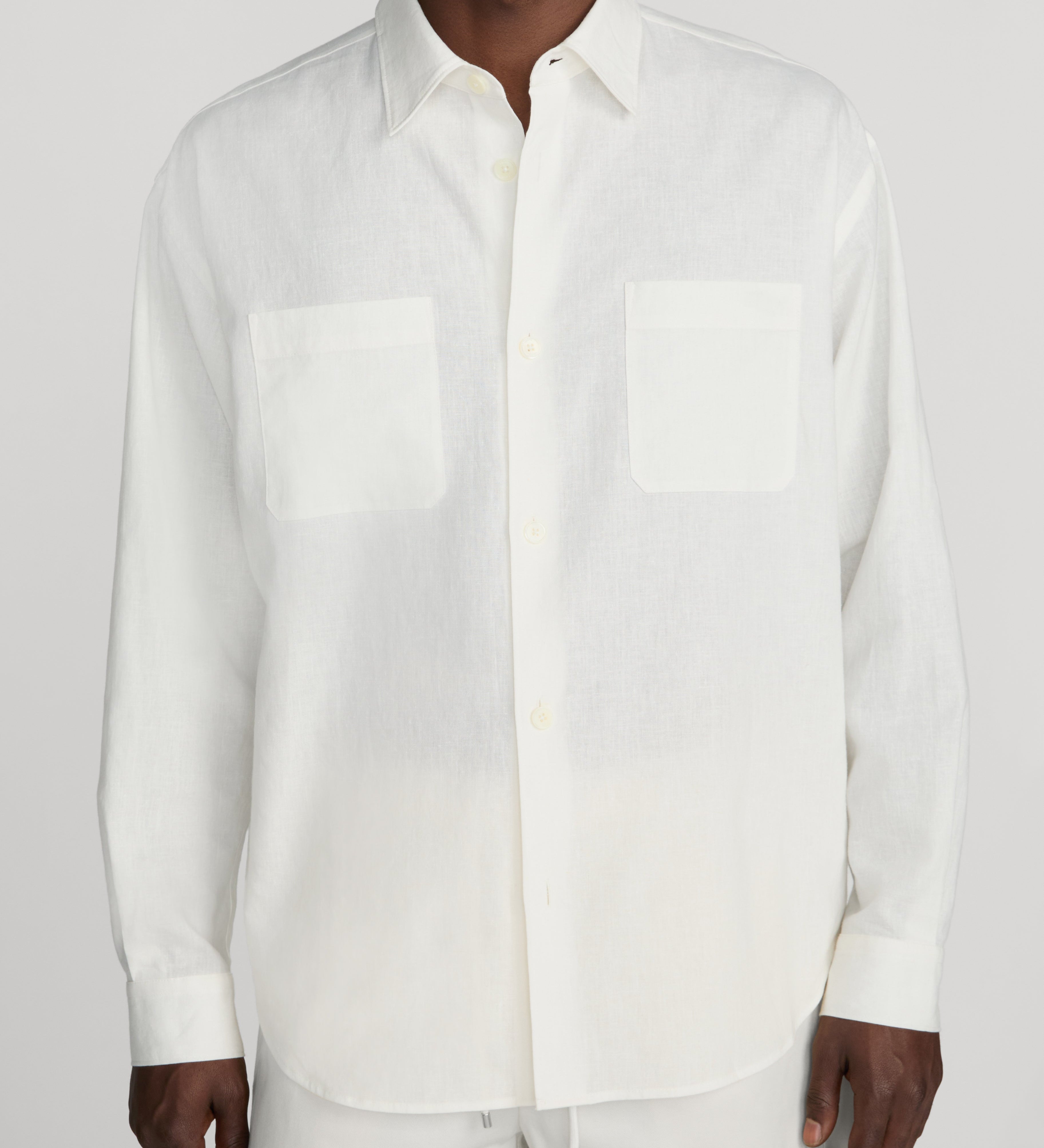FRAME - Linen Blend Shirt