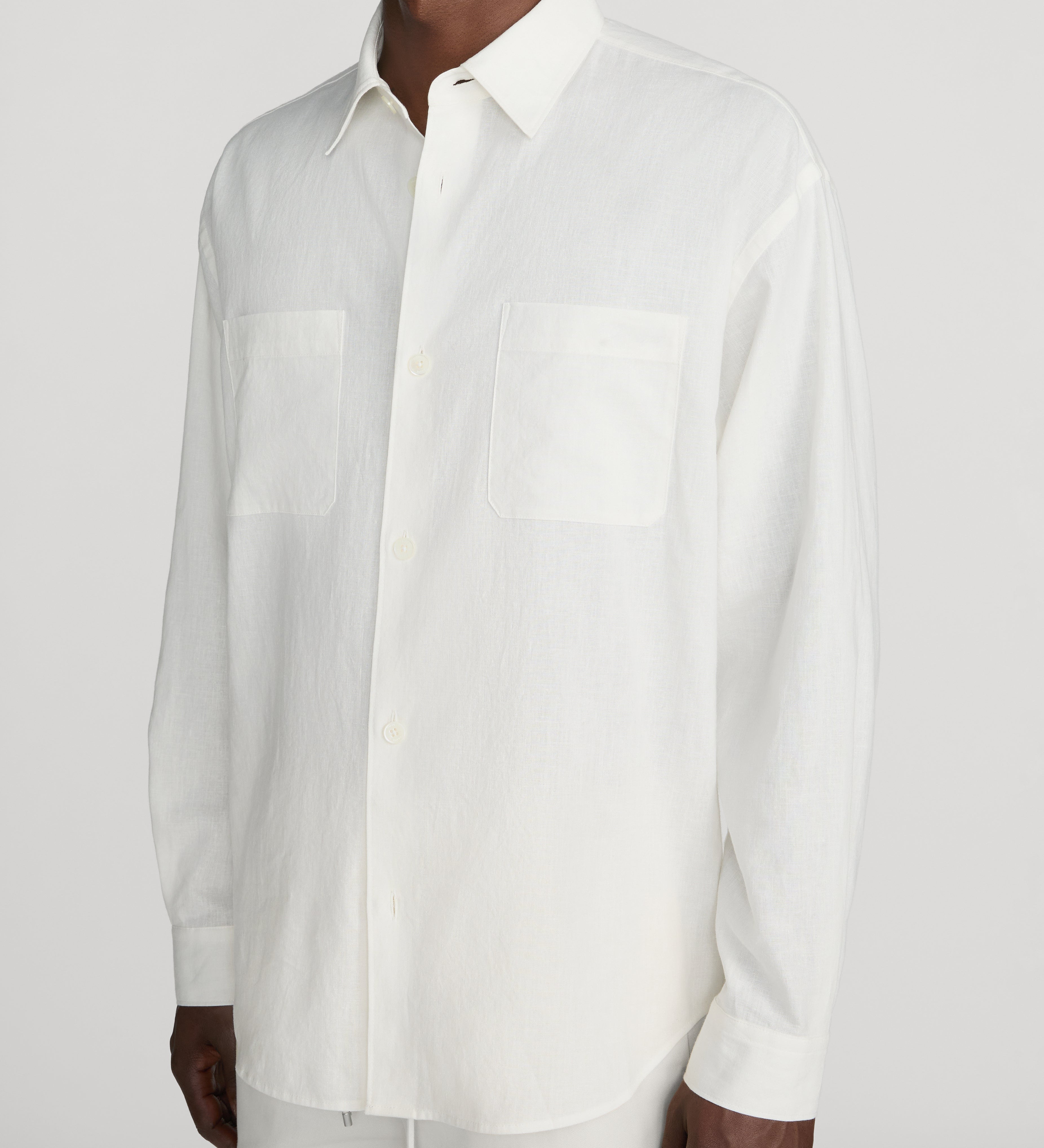 FRAME - Linen Blend Shirt