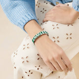 Loeffler Randall - Green/White 'Charleston' Bracelet