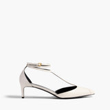 Khaite - Mia Pump in Optic White Leather