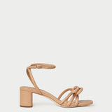 Loeffler Randall - Mikel Dune Bow Mid-Heel Sandal