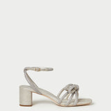 Loeffler Randall - Mikel Cappuccino Bow Mid-Heel Sandal