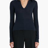 Khaite - Mikel Top in Midnight