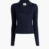 Khaite - Mikel Top in Midnight