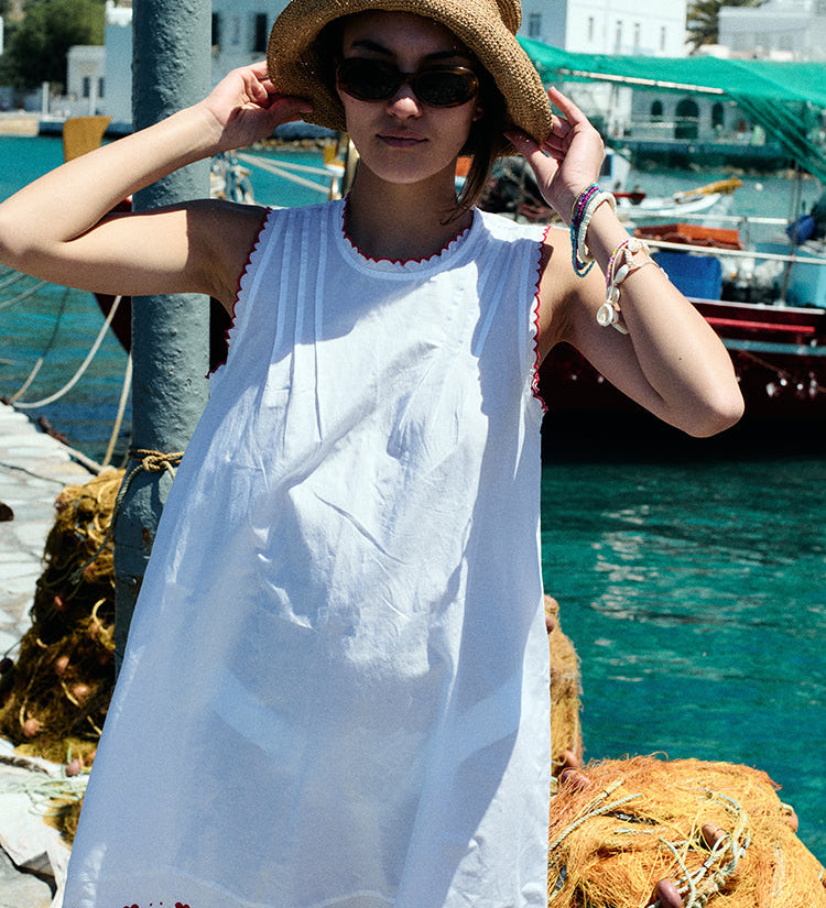 Ciao Lucia - Ebba Dress White