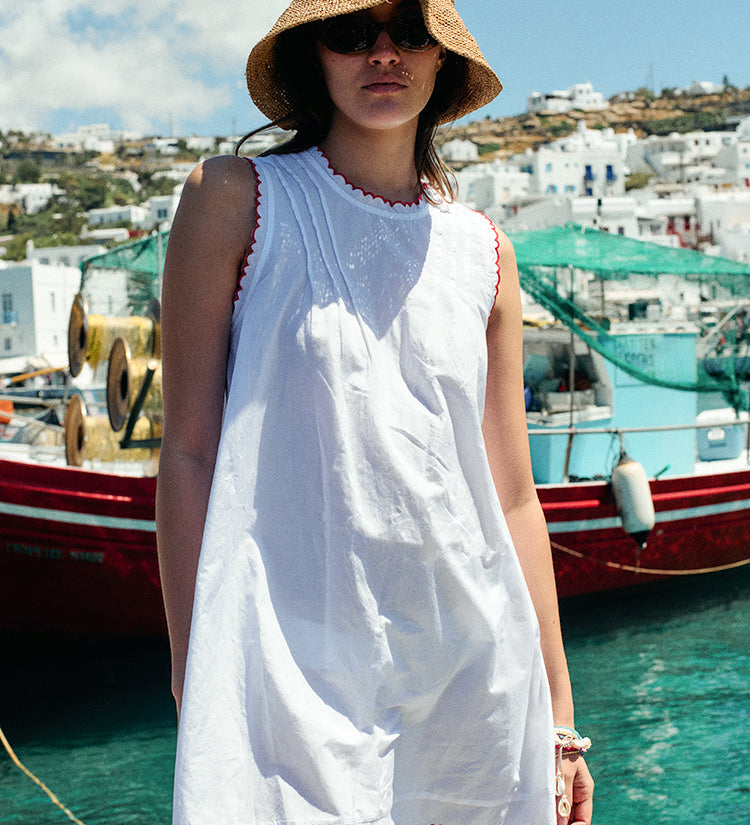 Ciao Lucia - Ebba Dress White