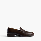 Khaite - Miles Loafer in Vintage Brown Leather