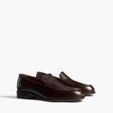 Khaite - Miles Loafer in Vintage Brown Leather