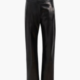 Khaite - Miles Pant in Black Leather