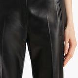 Khaite - Miles Pant in Black Leather