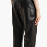 Khaite - Miles Pant in Black Leather
