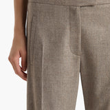 Khaite - Miles Pant in Sepia