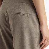 Khaite - Miles Pant in Sepia