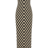 Posse - MILES DRESS - CREAM & BLACK