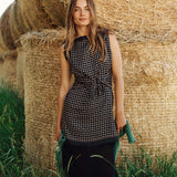 DÔEN - MILLANE DRESS -- CARDINALE FOULARD
