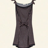 DÔEN - MILLANE DRESS -- CARDINALE FOULARD