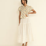 DOEN - MILLIE TOP - - NARCISSUS BLOOM