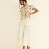 DOEN - MILLIE TOP - - NARCISSUS BLOOM