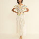 DOEN - MILLIE TOP - - NARCISSUS BLOOM