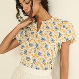 DOEN - MILLIE TOP - - NARCISSUS BLOOM