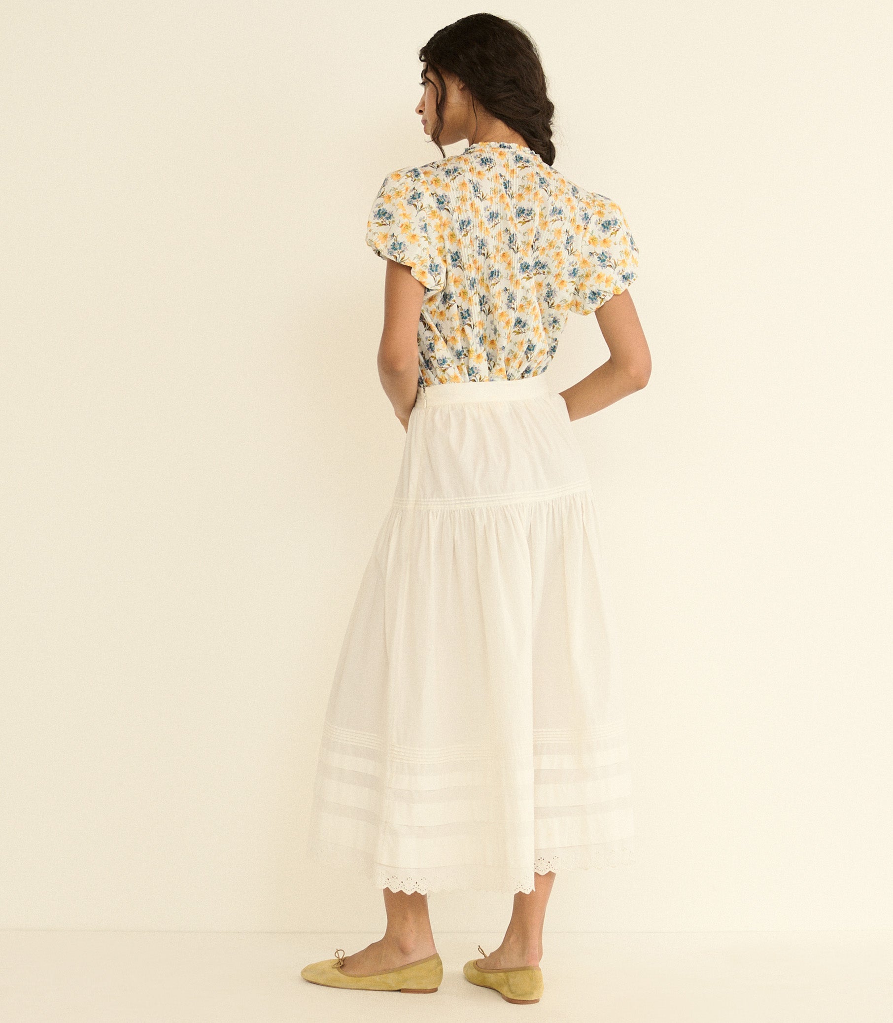 DOEN - MILLIE TOP - - NARCISSUS BLOOM