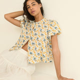 DOEN - MILLIE TOP - - NARCISSUS BLOOM