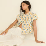 DOEN - MILLIE TOP - - NARCISSUS BLOOM