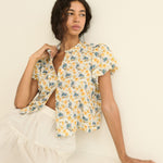 DOEN - MILLIE TOP - - NARCISSUS BLOOM