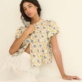 DOEN - MILLIE TOP - - NARCISSUS BLOOM