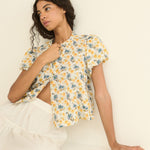 DOEN - MILLIE TOP - - NARCISSUS BLOOM