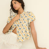 DOEN - MILLIE TOP - - NARCISSUS BLOOM