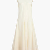 Khaite - Mellie Dress in Natural Silk Organza