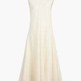 Khaite - Mellie Dress in Natural Silk Organza