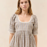 Loeffler Randall - Milly Puff Sleeve Top