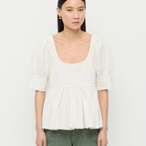 Loeffler Randall - Milly Puff-Sleeve Top