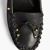 Khaite - Milly Pump in Black Pebbled Leather