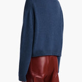 Khaite - Milo Sweater in Indigo