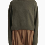 Khaite - Milo Sweater in Pine