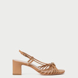 Loeffler Randall - Minna Dune Leather Heeled Sandal