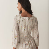 DÔEN - MINTA DRESS -- PAINTED BOUQUET