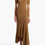 Khaite - Miranda Skirt in Maple