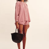 Posse - MIRA SHIRT - RED GINGHAM