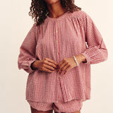 Posse - MIRA SHIRT - RED GINGHAM