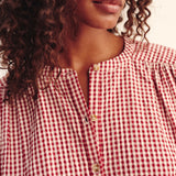 Posse - MIRA SHIRT - RED GINGHAM
